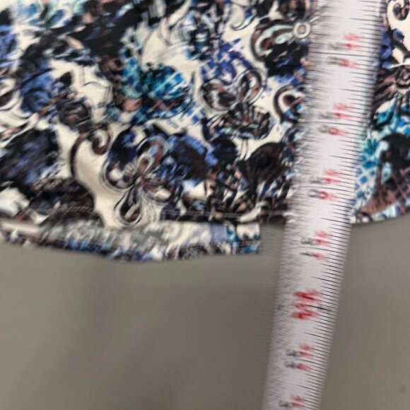 Robert Graham Men Deville Sport Shirt XLT Tall Short Sleeve Button Up Floral - Picture 6 of 7